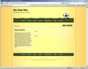 Club Web Site Starter Kit